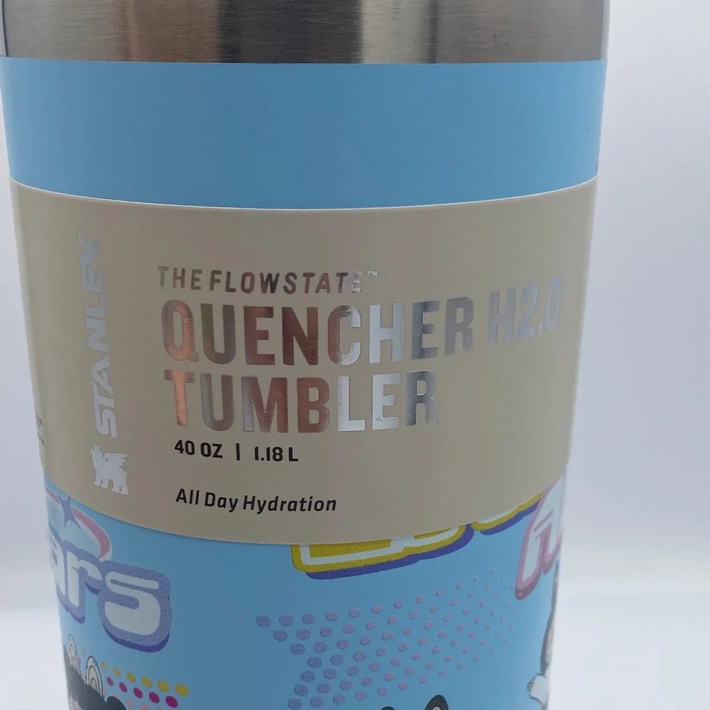 Stanley Light‎ Blue Quencher H2.0 Tumbler Labubu Allstars